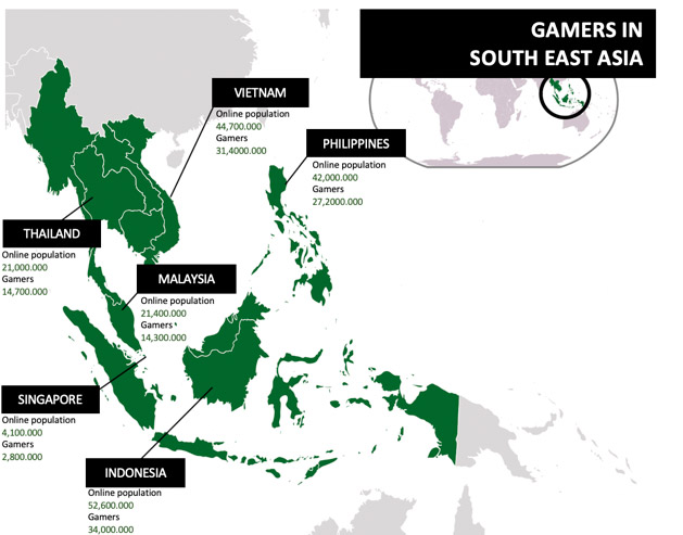 Southeast Asia - The world's fastest-growing game market - dLocal ...