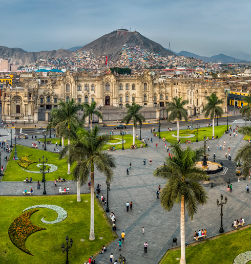 Lima city Peru